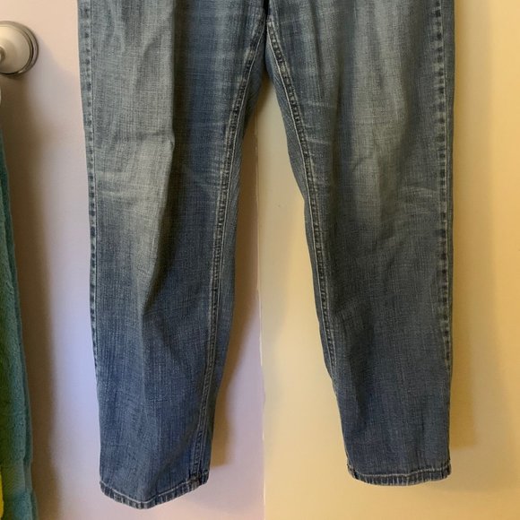 Cosmic Blue Love "Adrianne" Distressed Boyfriend Jeans, Size 31, True-to-Size - Picture 2 of 10